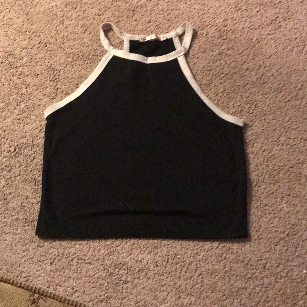 Women’s cropped halter top